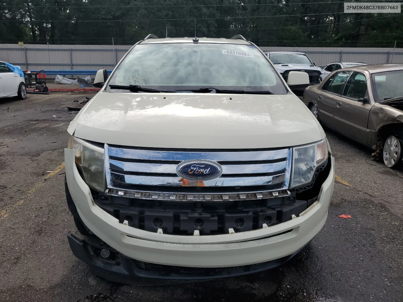 2FMDK48C37BB07663 2007 Ford Edge Sel