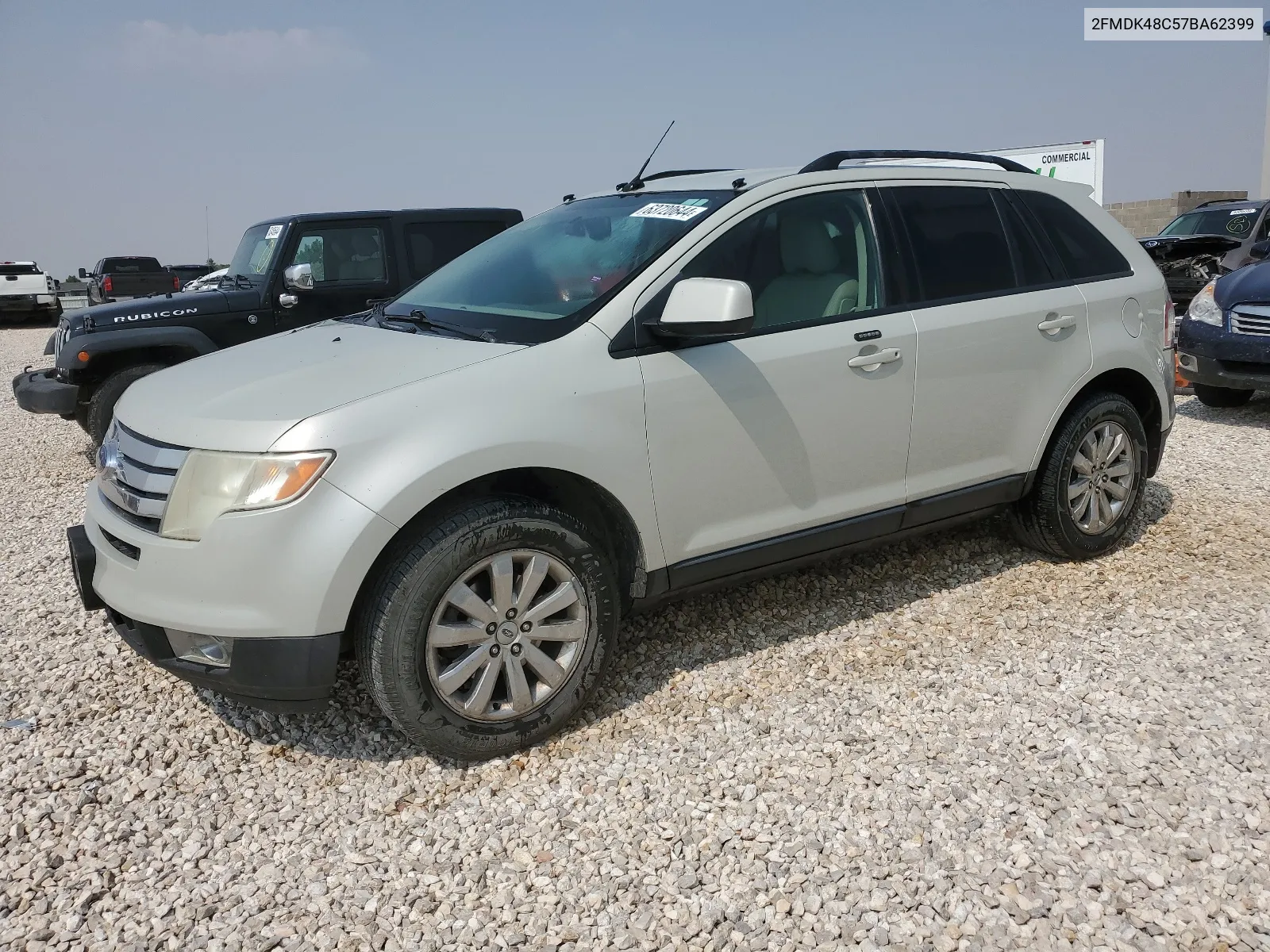 2007 Ford Edge Sel VIN: 2FMDK48C57BA62399 Lot: 63720644