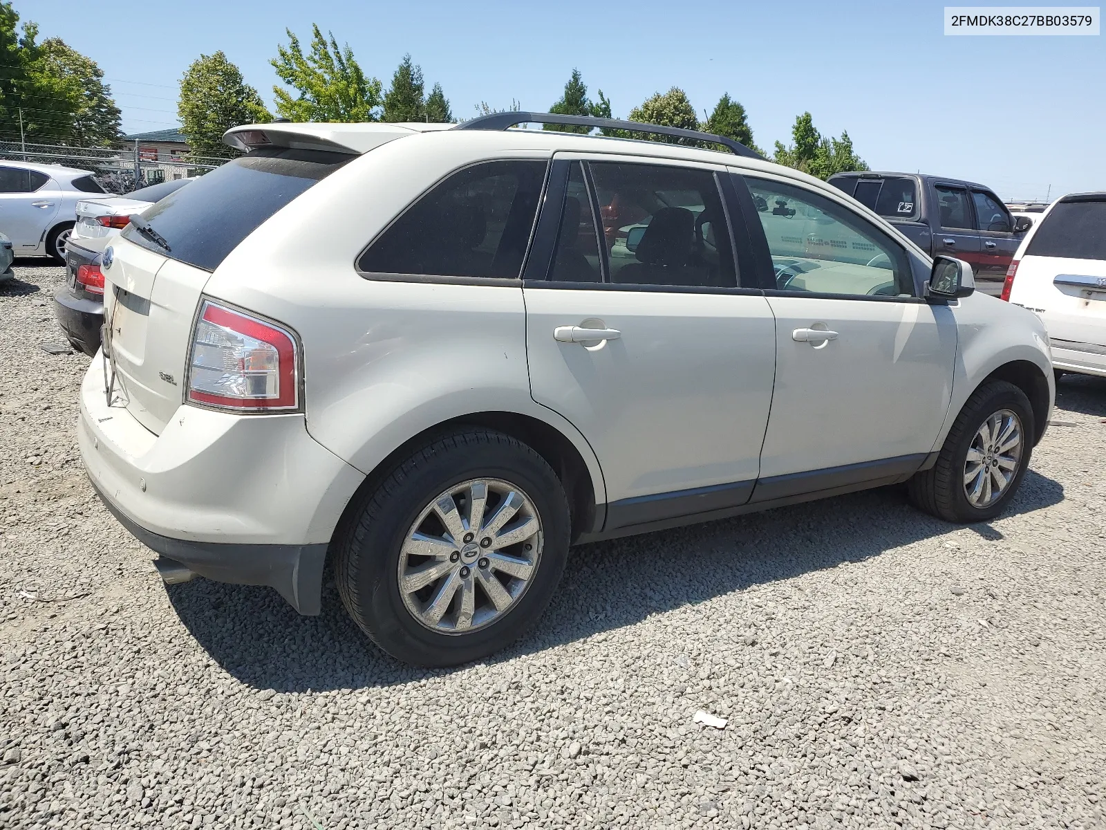 2007 Ford Edge Sel VIN: 2FMDK38C27BB03579 Lot: 64895784