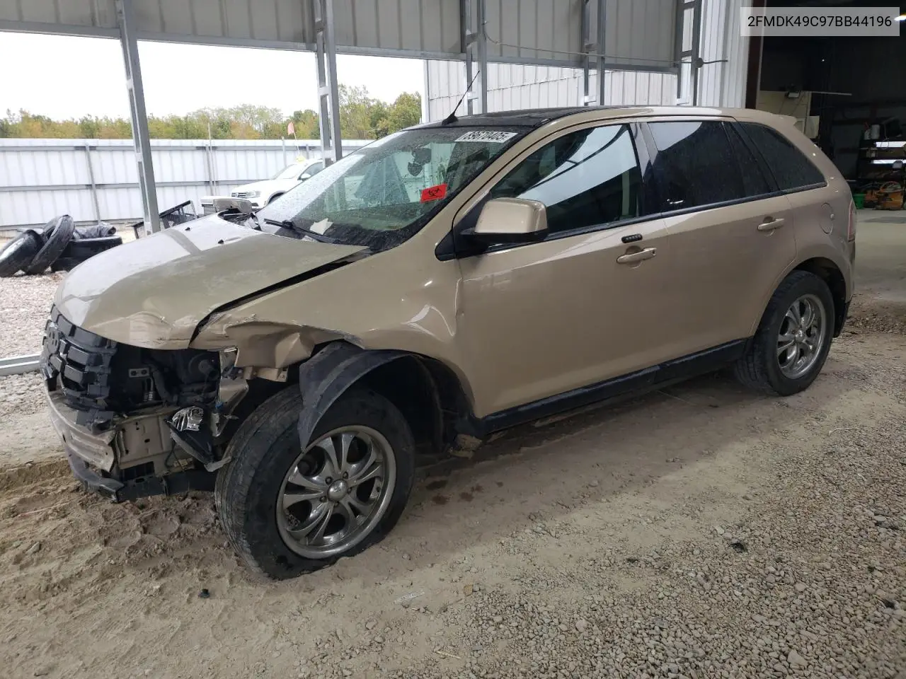 2FMDK49C97BB44196 2007 Ford Edge Sel Plus