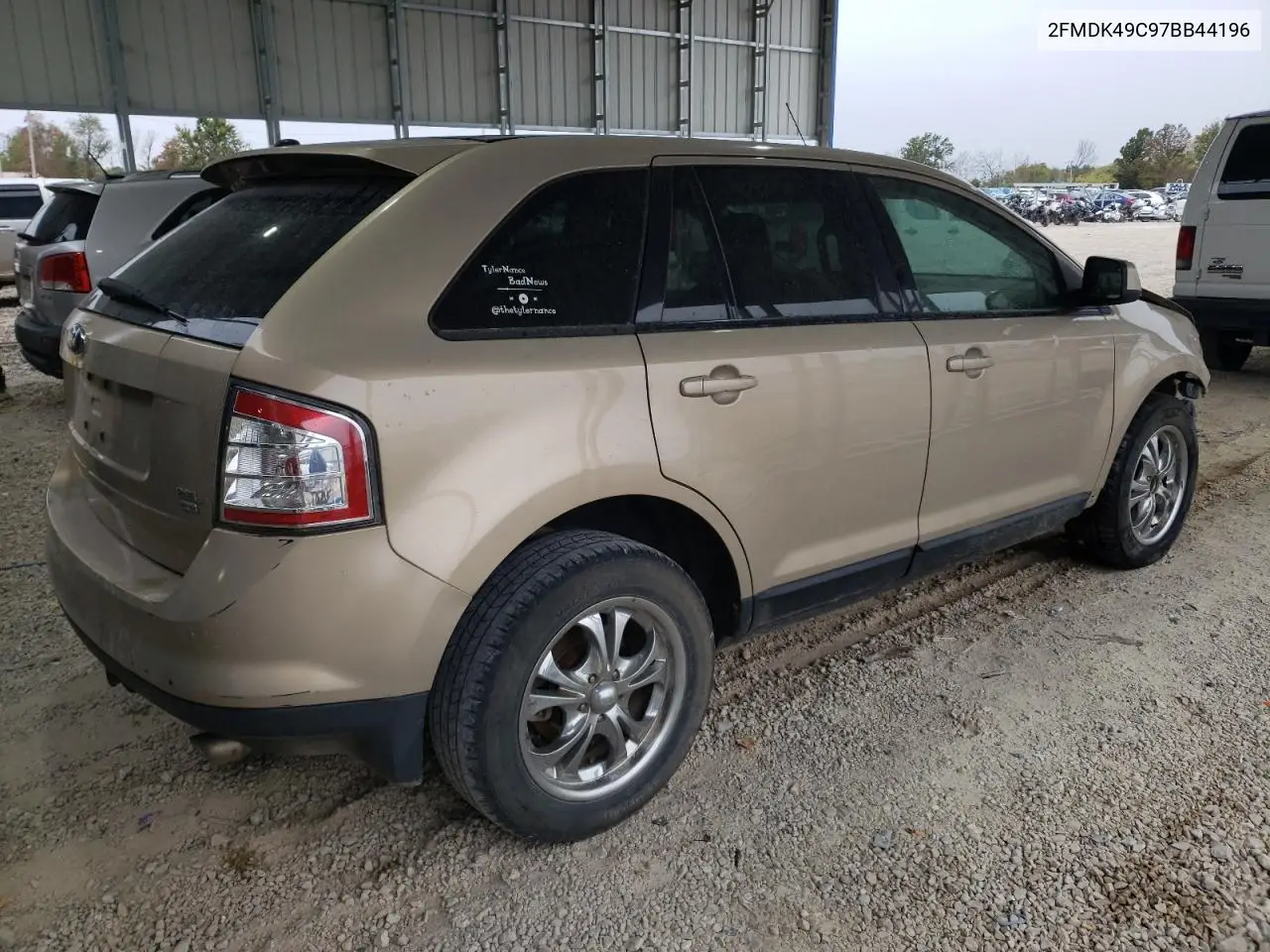 2FMDK49C97BB44196 2007 Ford Edge Sel Plus