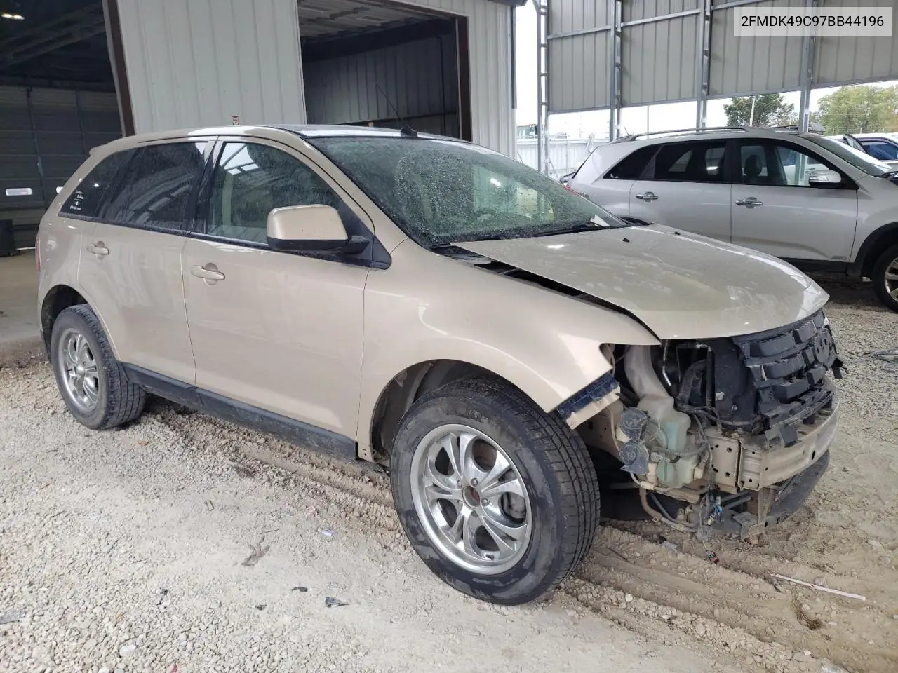2FMDK49C97BB44196 2007 Ford Edge Sel Plus
