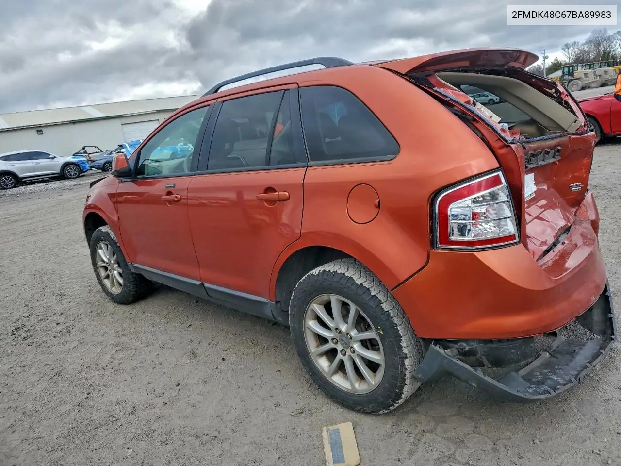 2FMDK48C67BA89983 2007 Ford Edge Sel