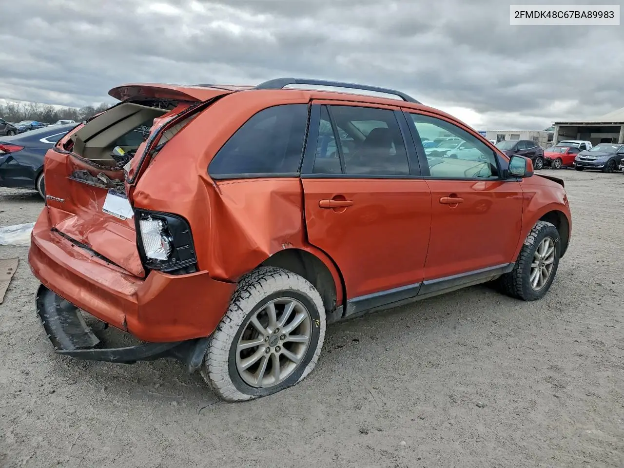 2FMDK48C67BA89983 2007 Ford Edge Sel