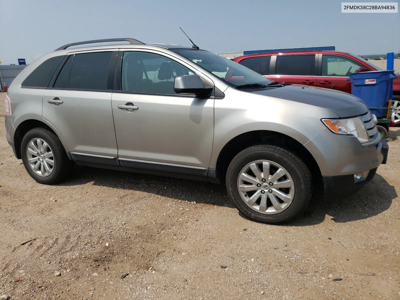 2008 Ford Edge Sel VIN: 2FMDK38C28BA94836 Lot: 61943364