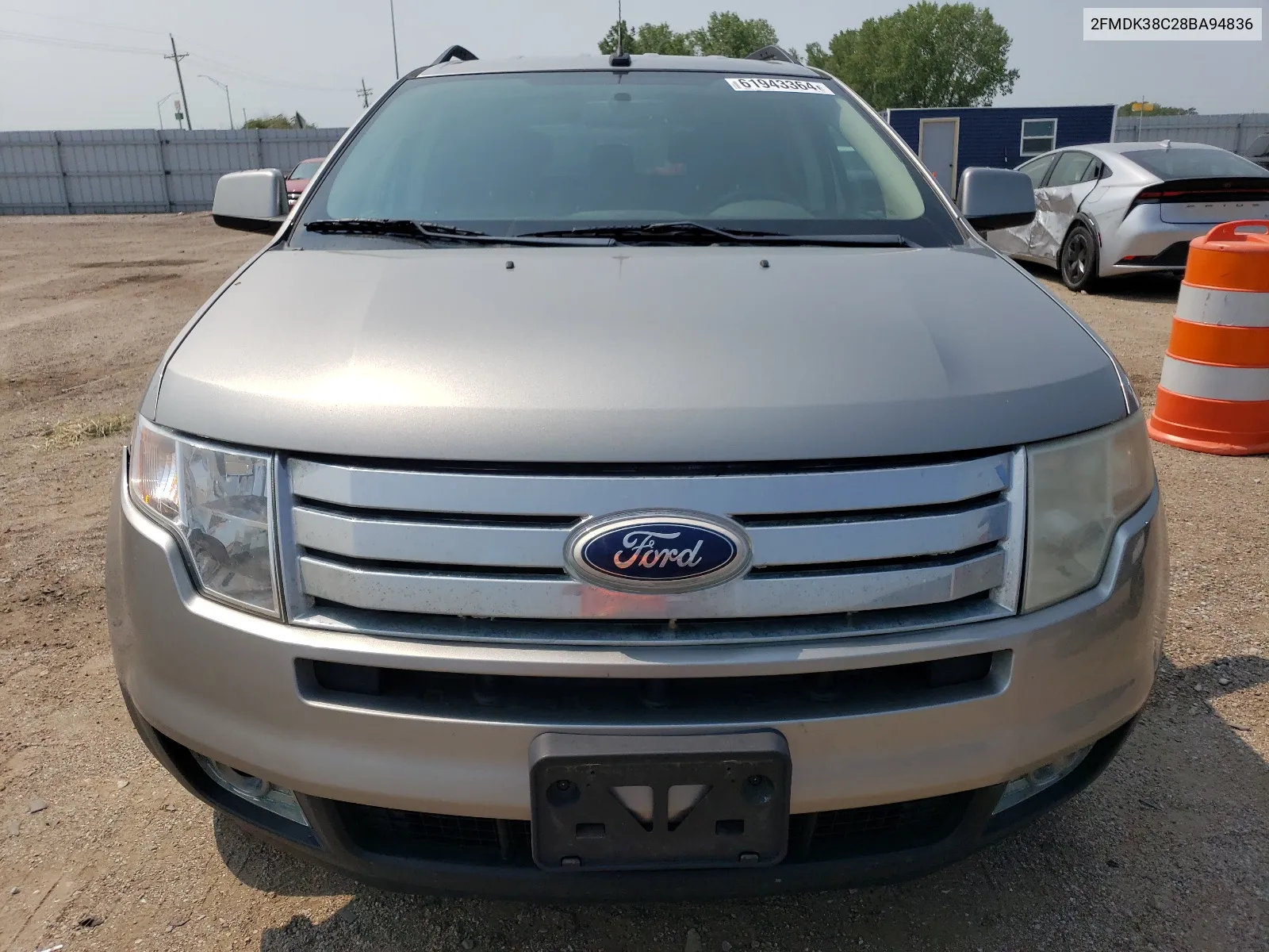 2FMDK38C28BA94836 2008 Ford Edge Sel