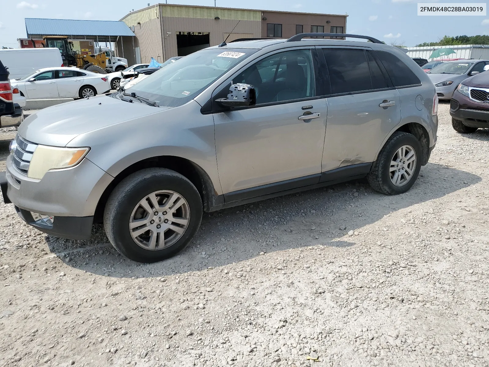 2008 Ford Edge Sel VIN: 2FMDK48C28BA03019 Lot: 63687424