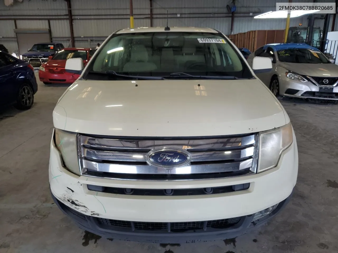 2FMDK38C78BB20685 2008 Ford Edge Sel