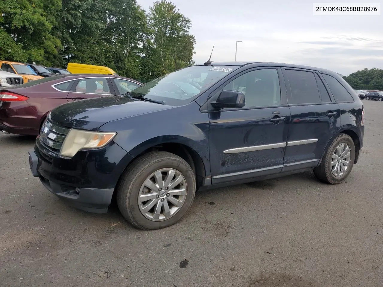 2008 Ford Edge Sel VIN: 2FMDK48C68BB28976 Lot: 72396954