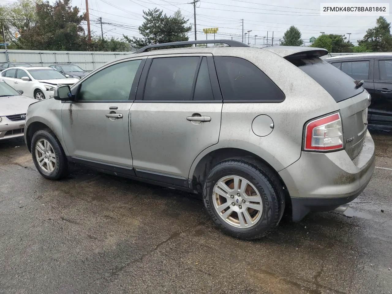 2FMDK48C78BA81862 2008 Ford Edge Sel