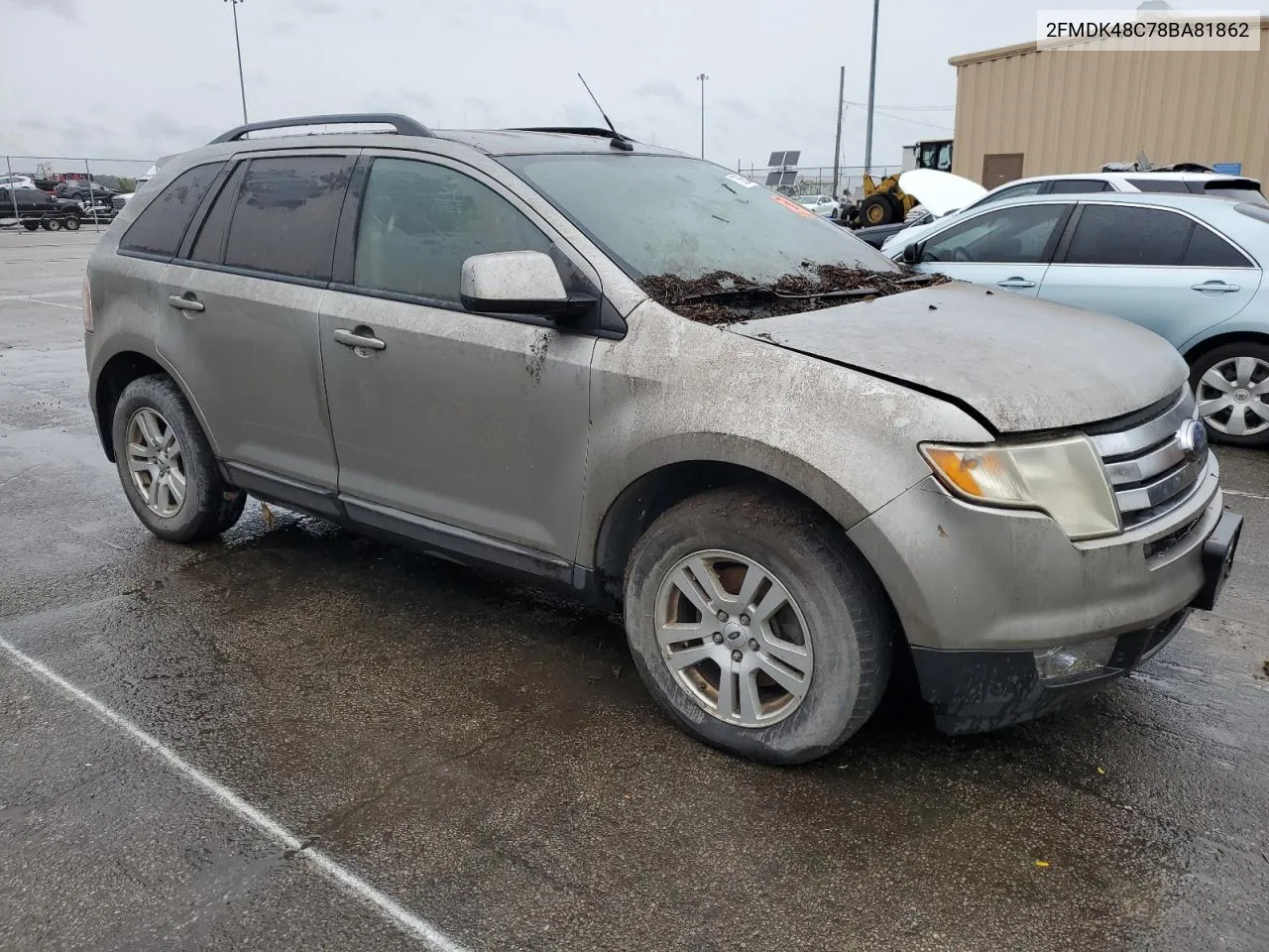 2FMDK48C78BA81862 2008 Ford Edge Sel