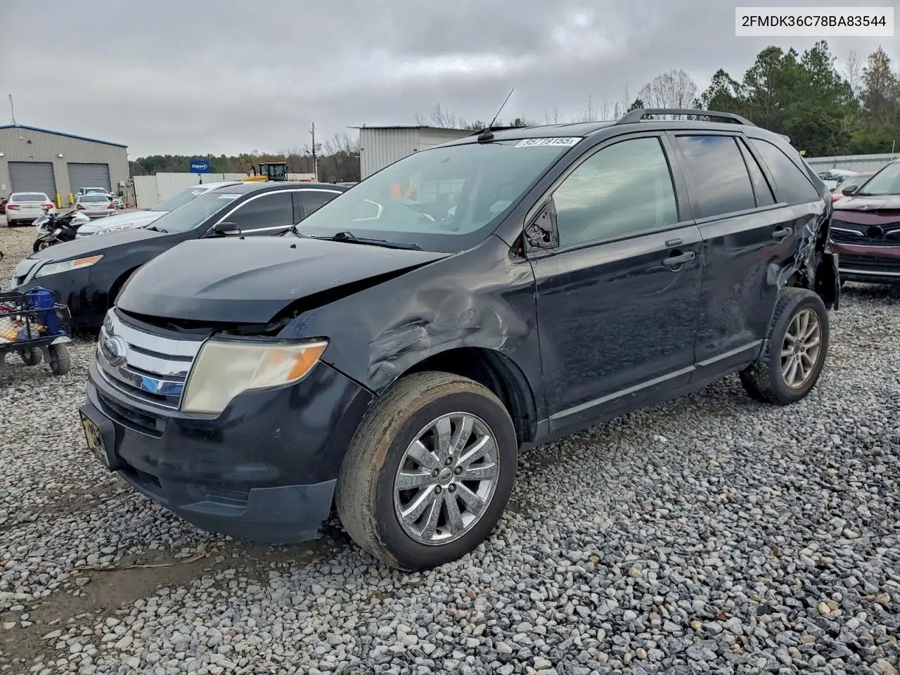 2FMDK36C78BA83544 2008 Ford Edge Se