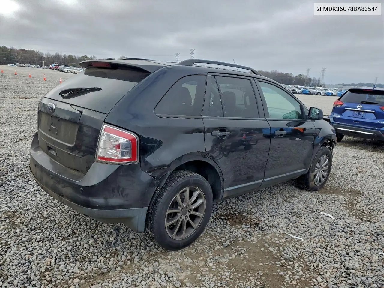 2FMDK36C78BA83544 2008 Ford Edge Se