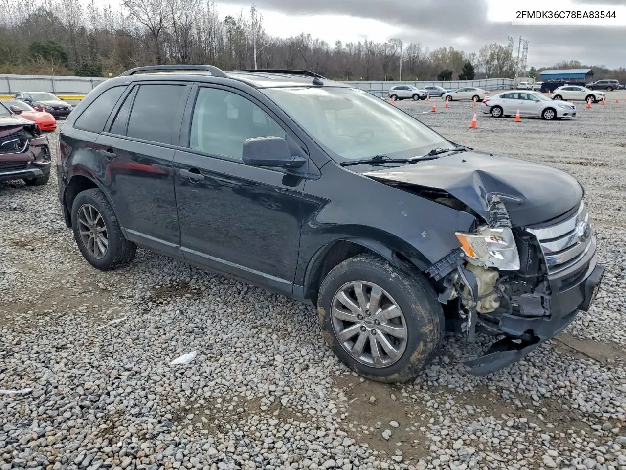 2FMDK36C78BA83544 2008 Ford Edge Se