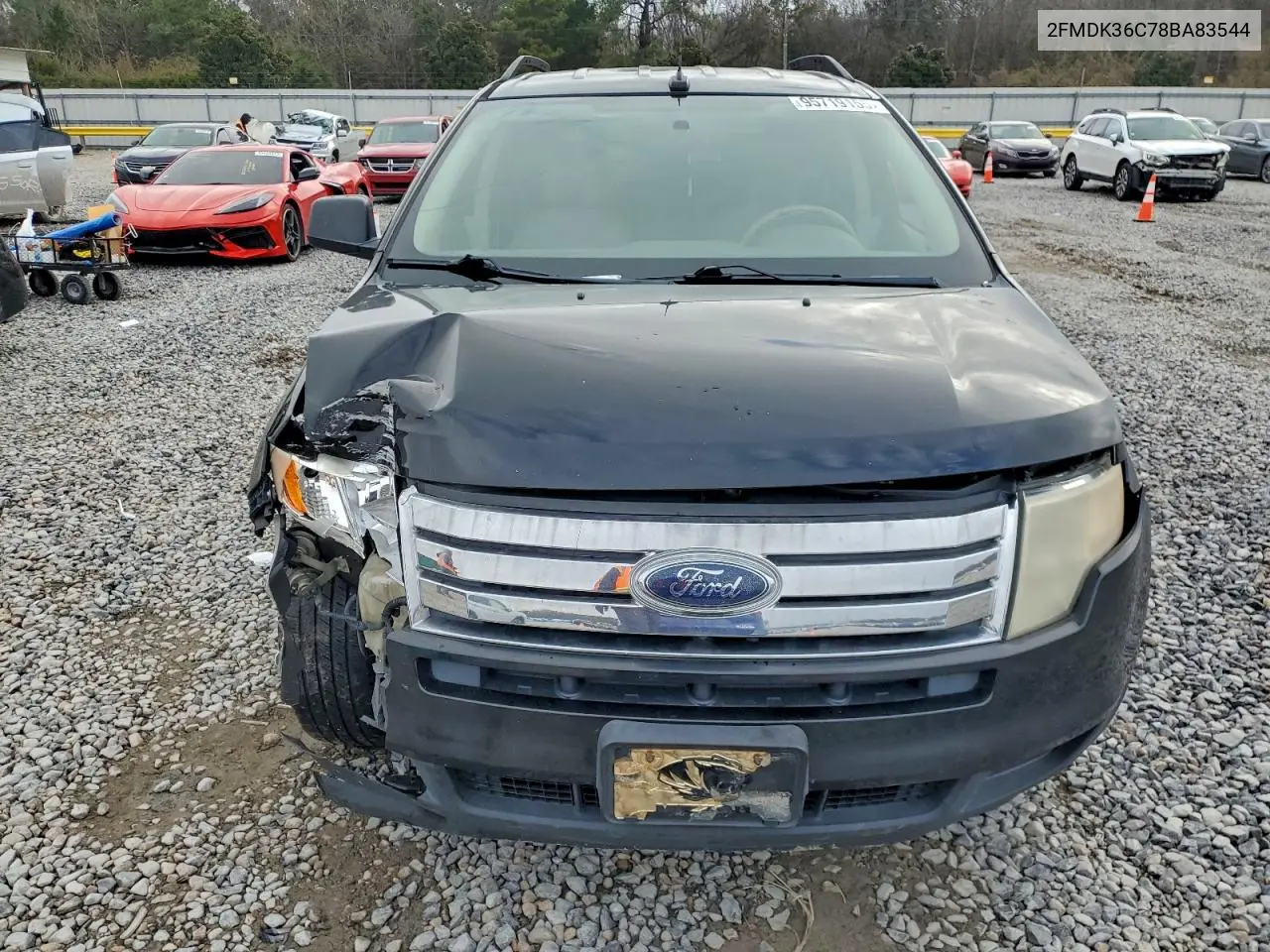 2FMDK36C78BA83544 2008 Ford Edge Se