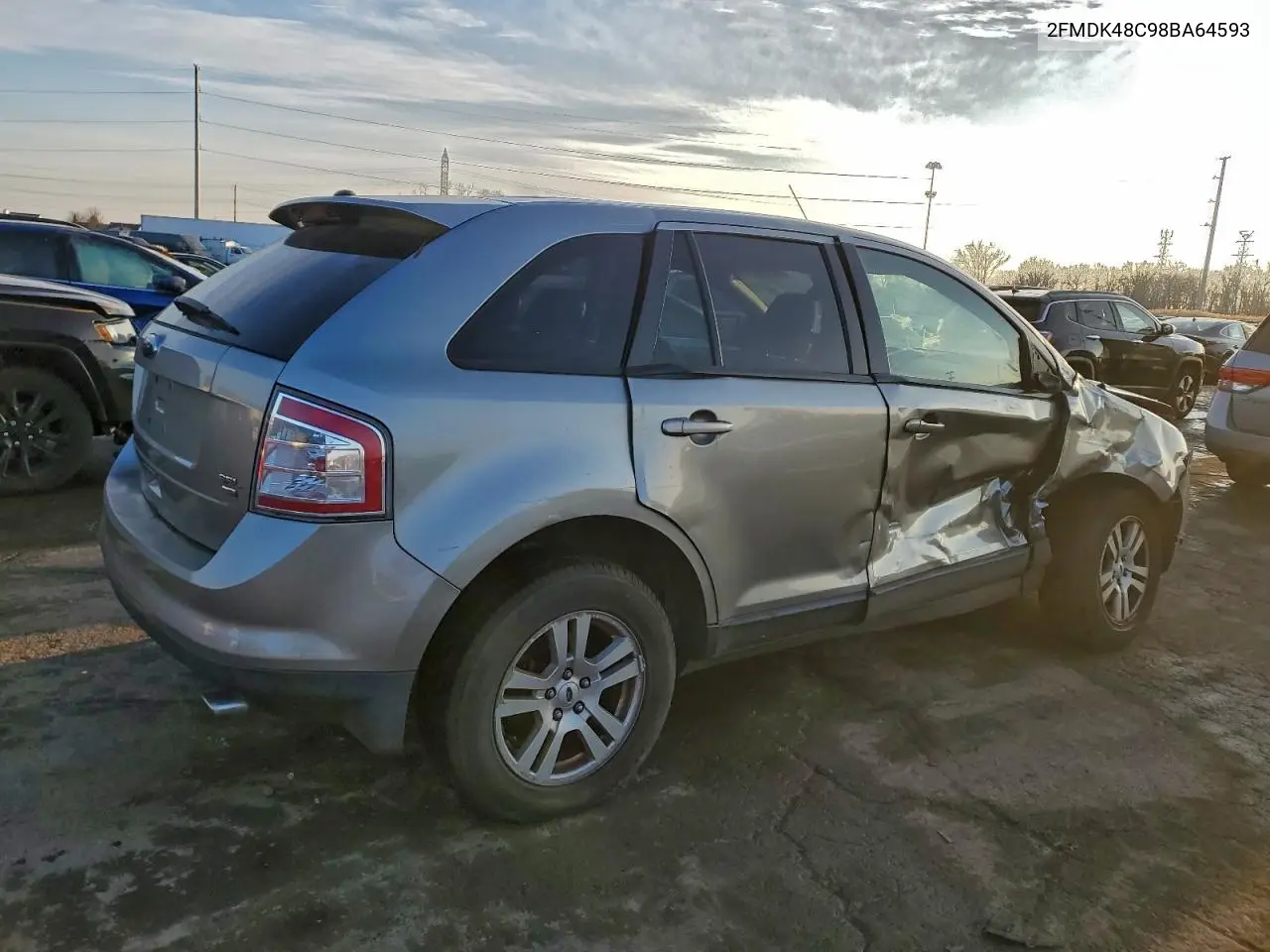 2FMDK48C98BA64593 2008 Ford Edge Sel