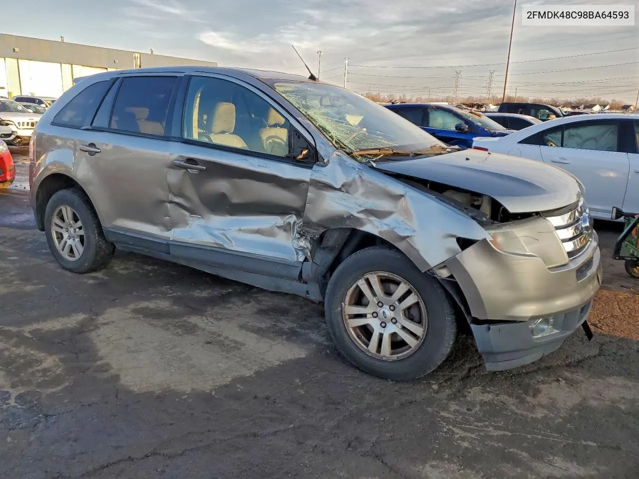 2FMDK48C98BA64593 2008 Ford Edge Sel