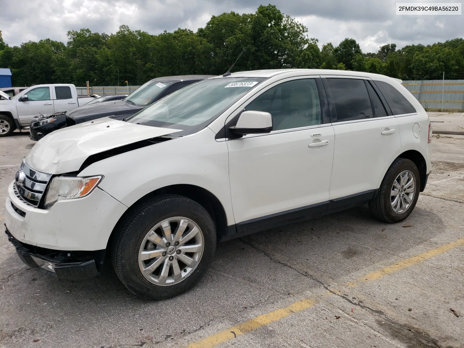 2009 Ford Edge Limited VIN: 2FMDK39C49BA56220 Lot: 58676323