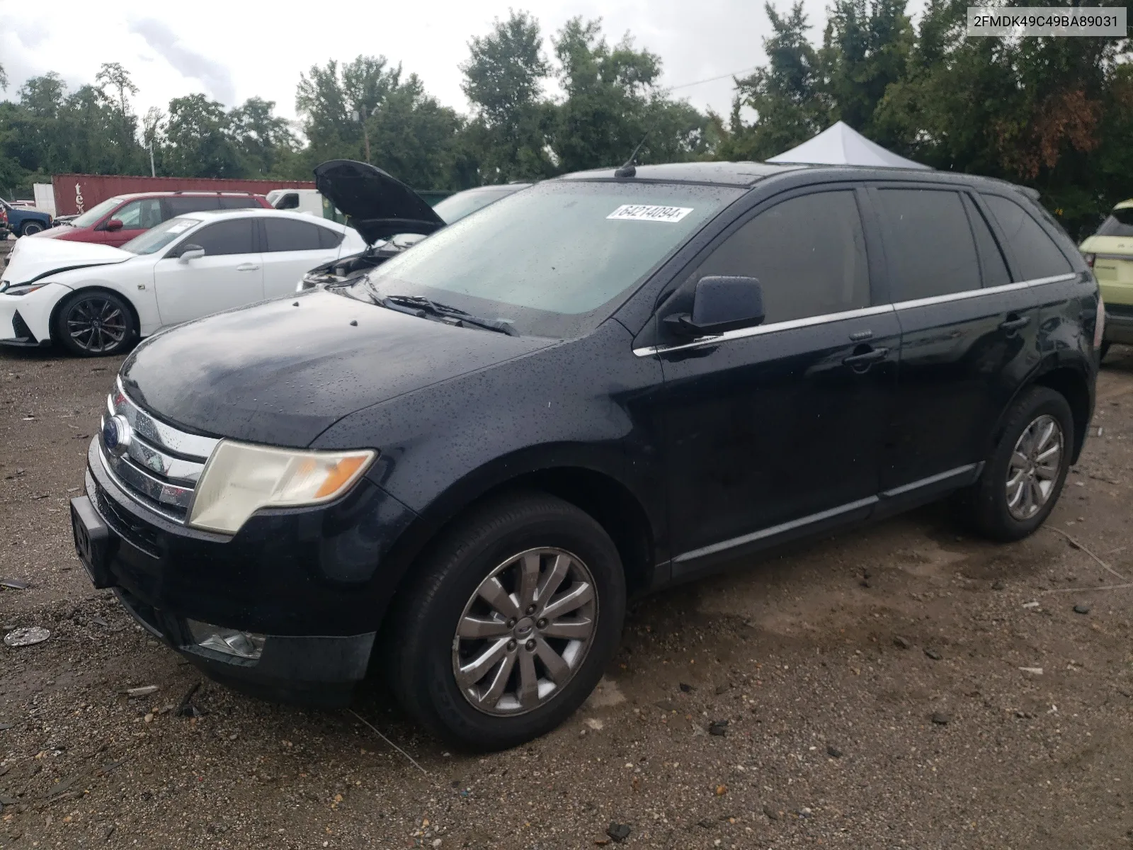 2009 Ford Edge Limited VIN: 2FMDK49C49BA89031 Lot: 64214094