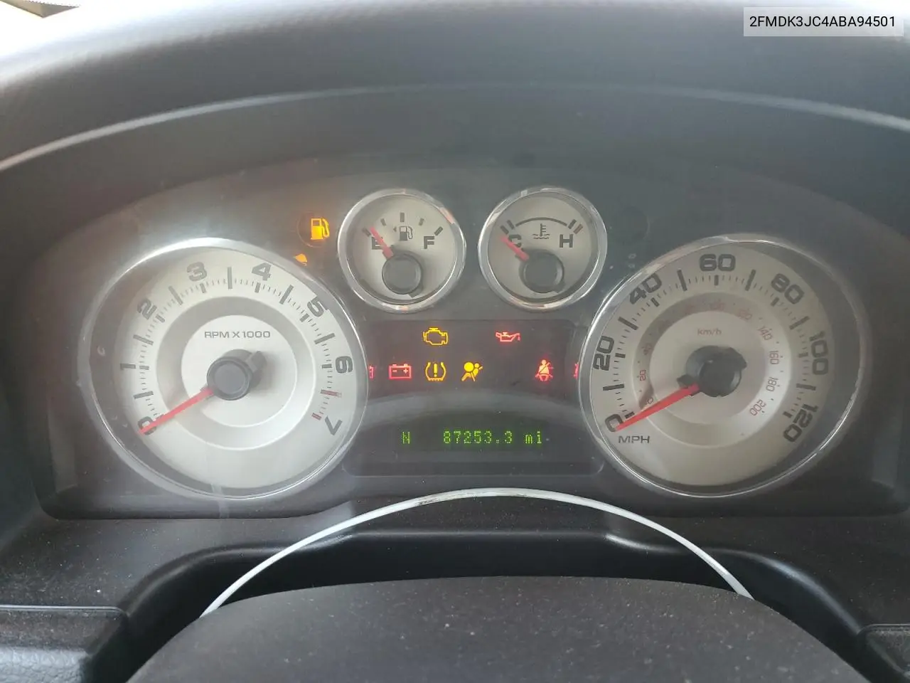 2FMDK3JC4ABA94501 2010 Ford Edge Sel
