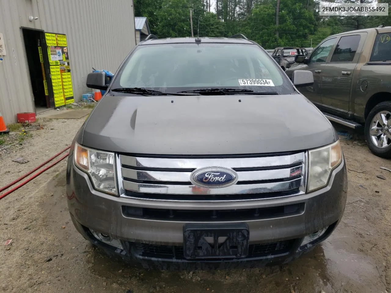 2010 Ford Edge Sel VIN: 2FMDK3JC6ABB55492 Lot: 57399034