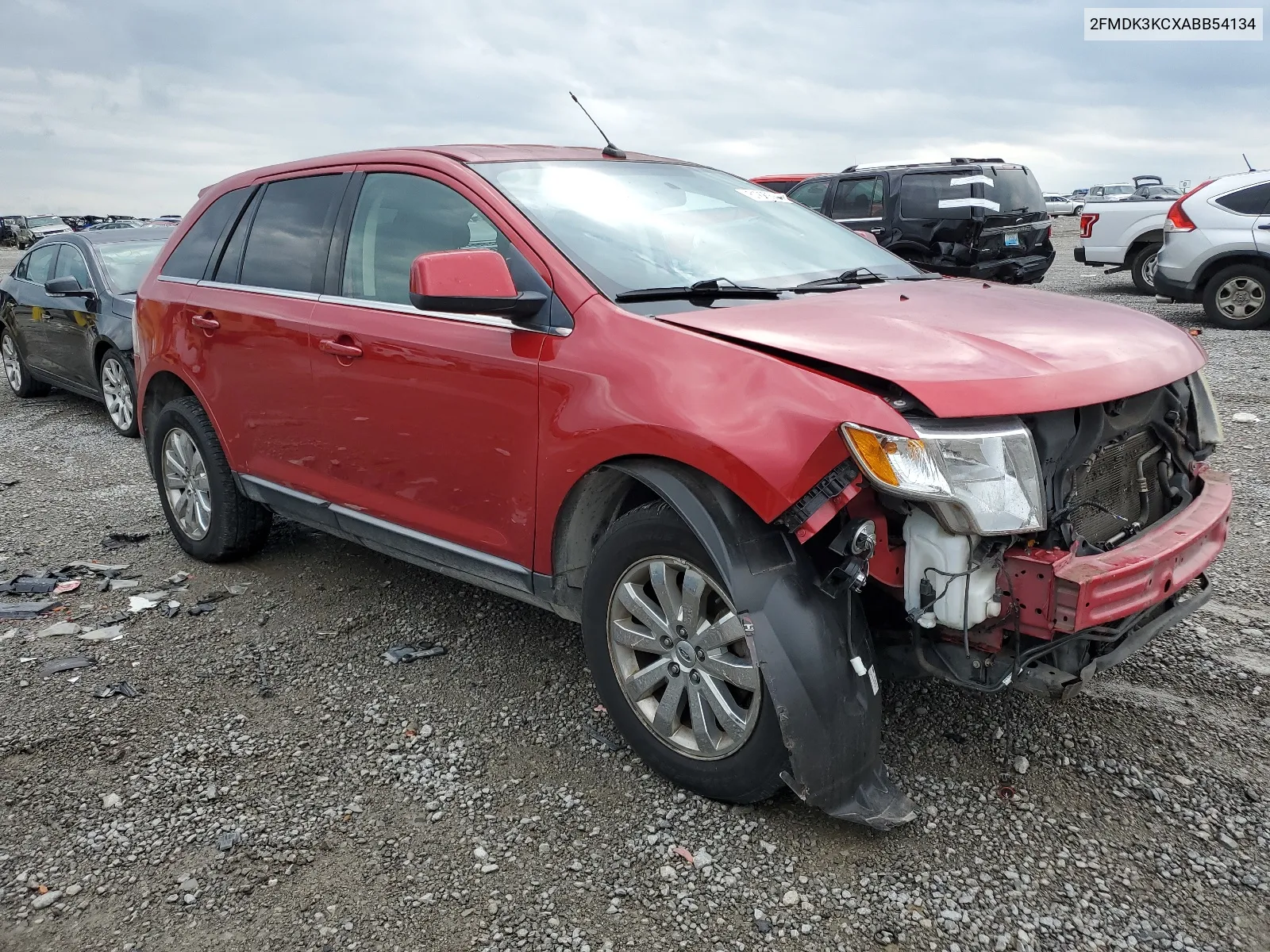 2010 Ford Edge Limited VIN: 2FMDK3KCXABB54134 Lot: 61890584