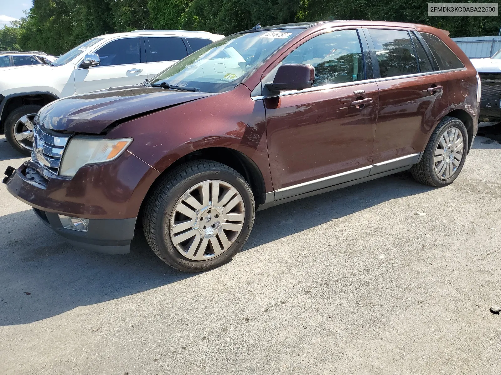 2010 Ford Edge Limited VIN: 2FMDK3KC0ABA22600 Lot: 62135754