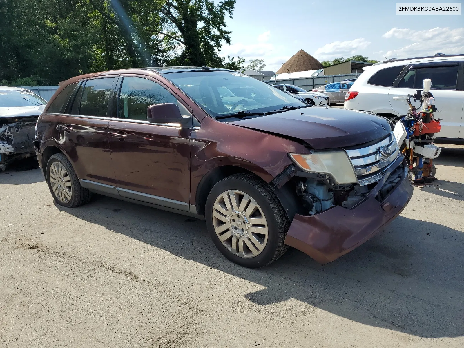 2010 Ford Edge Limited VIN: 2FMDK3KC0ABA22600 Lot: 62135754