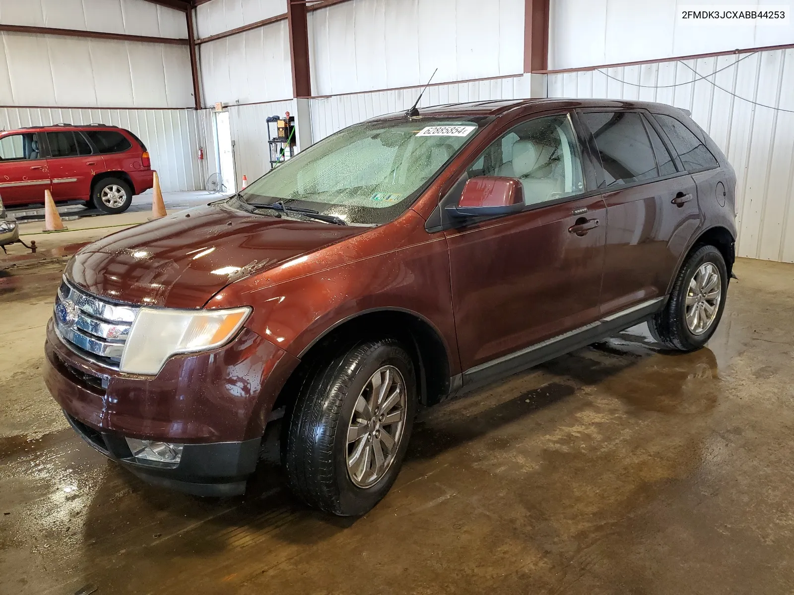 2010 Ford Edge Sel VIN: 2FMDK3JCXABB44253 Lot: 62885854