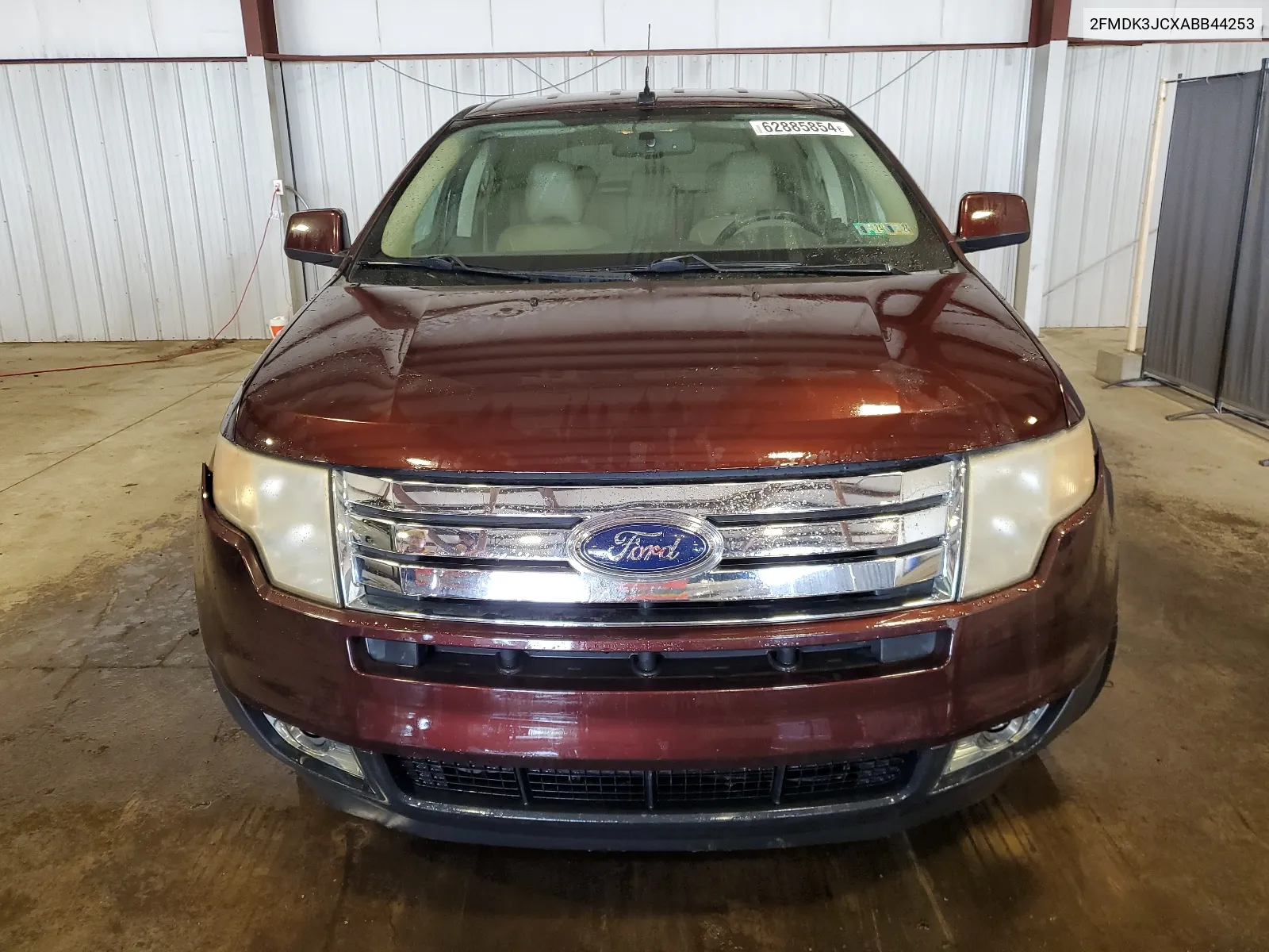 2010 Ford Edge Sel VIN: 2FMDK3JCXABB44253 Lot: 62885854