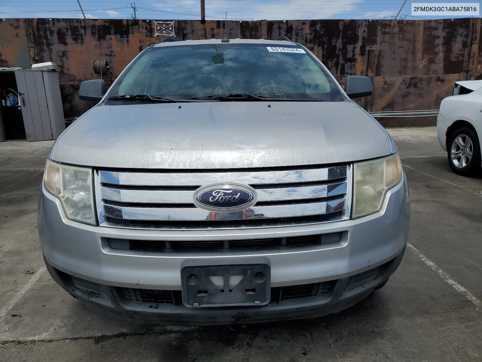 2010 Ford Edge Se VIN: 2FMDK3GC1ABA75816 Lot: 63143324