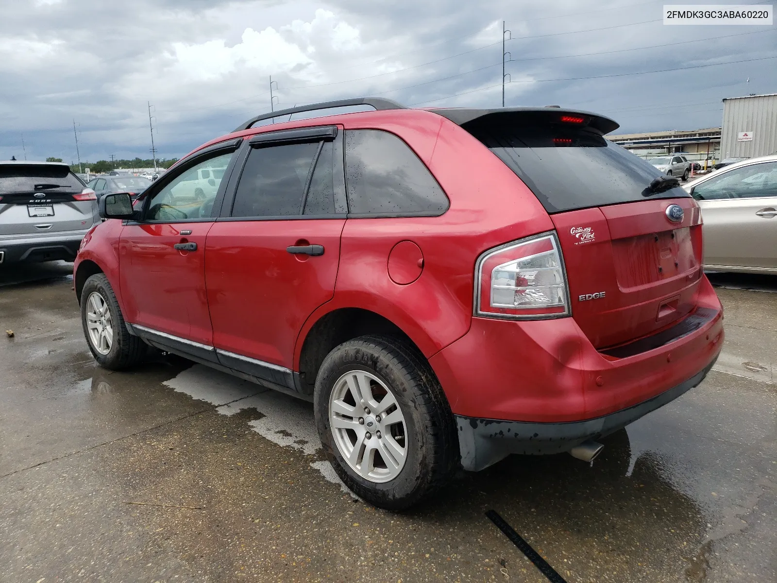 2010 Ford Edge Se VIN: 2FMDK3GC3ABA60220 Lot: 63600844