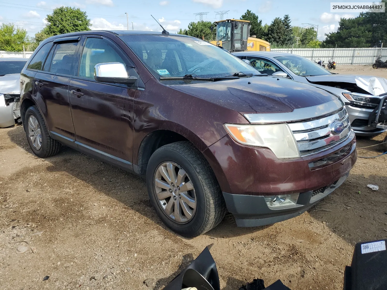 2010 Ford Edge Sel VIN: 2FMDK3JC9ABB44437 Lot: 64213834