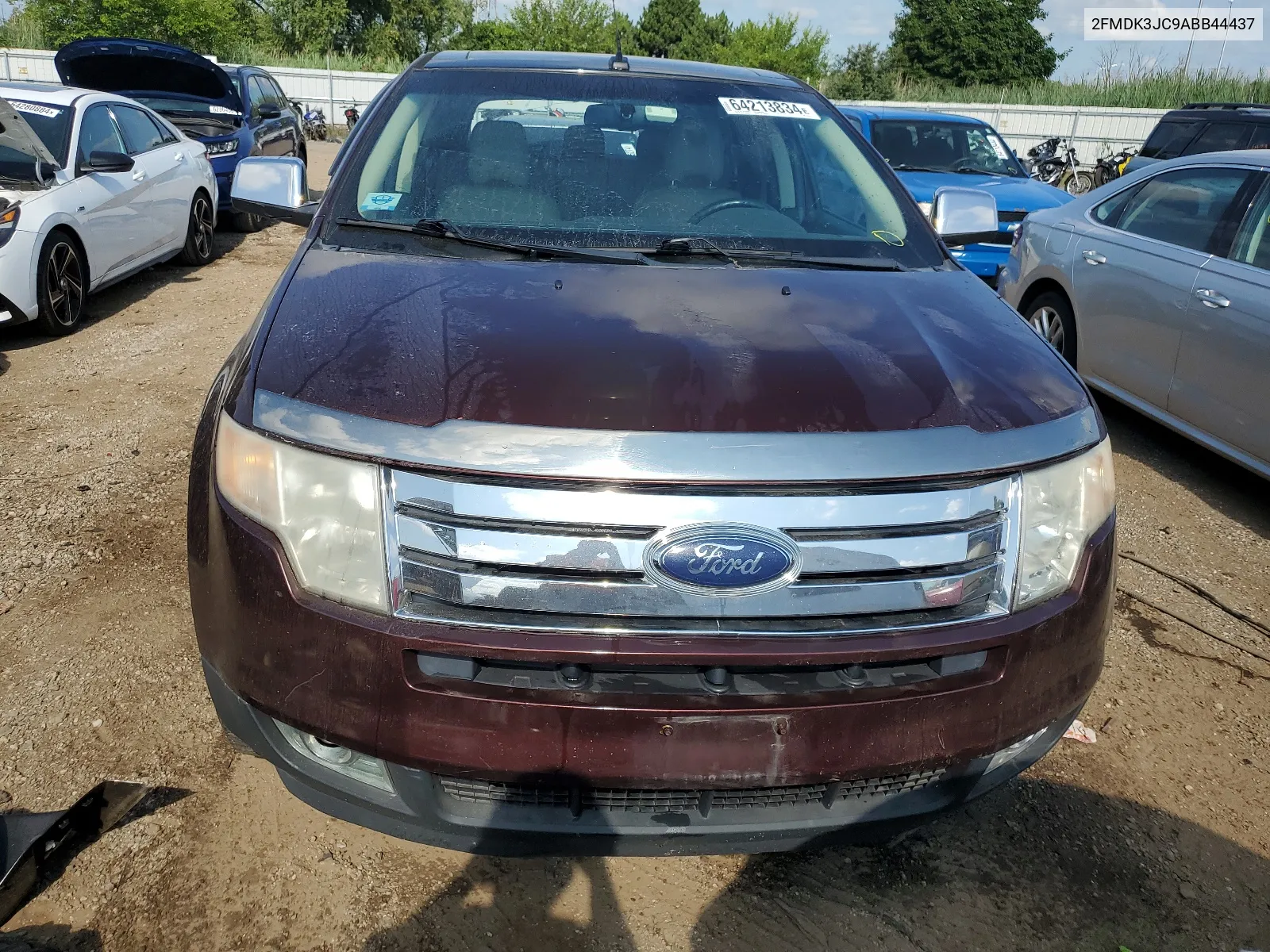 2010 Ford Edge Sel VIN: 2FMDK3JC9ABB44437 Lot: 64213834