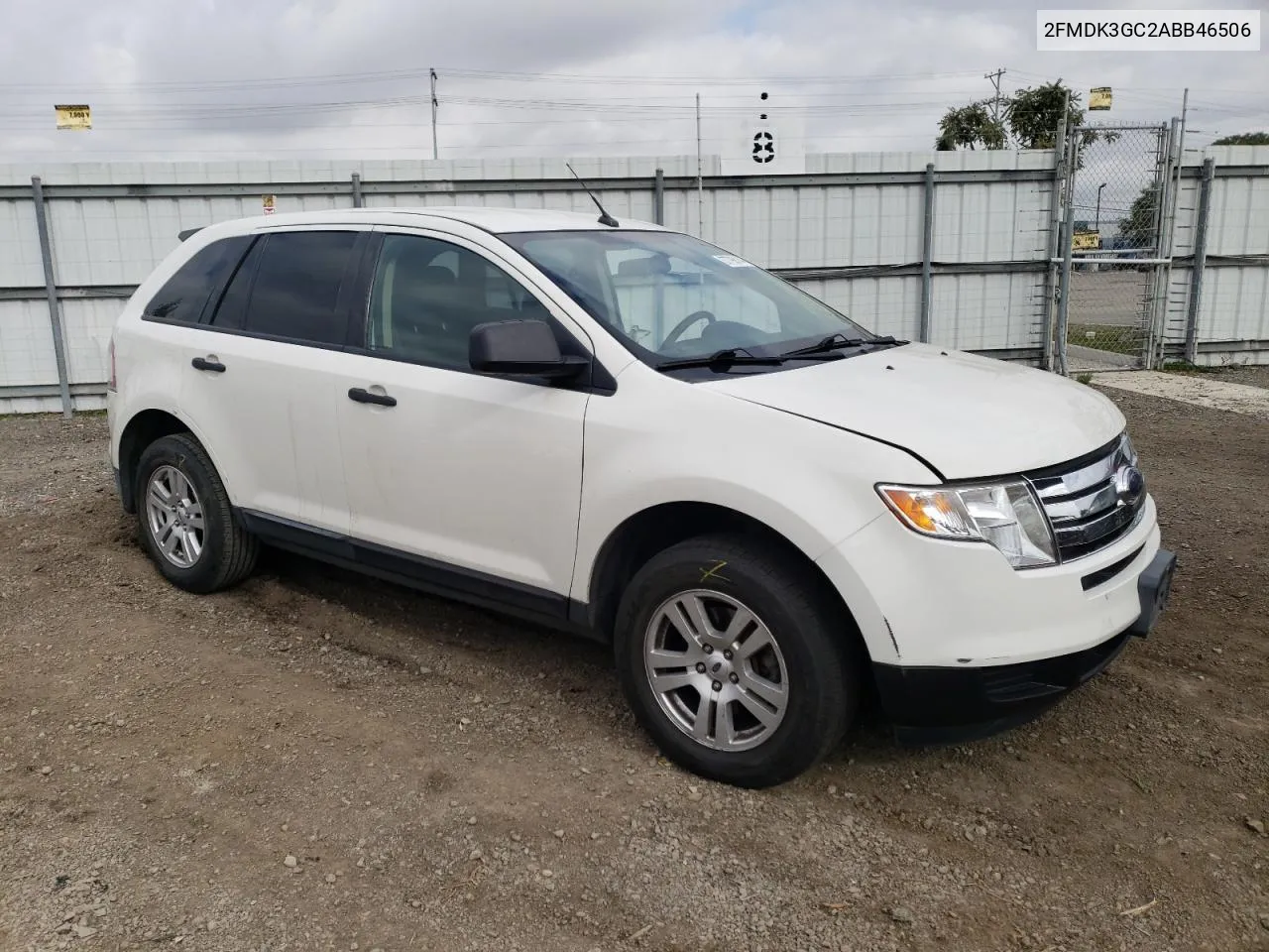 2FMDK3GC2ABB46506 2010 Ford Edge Se