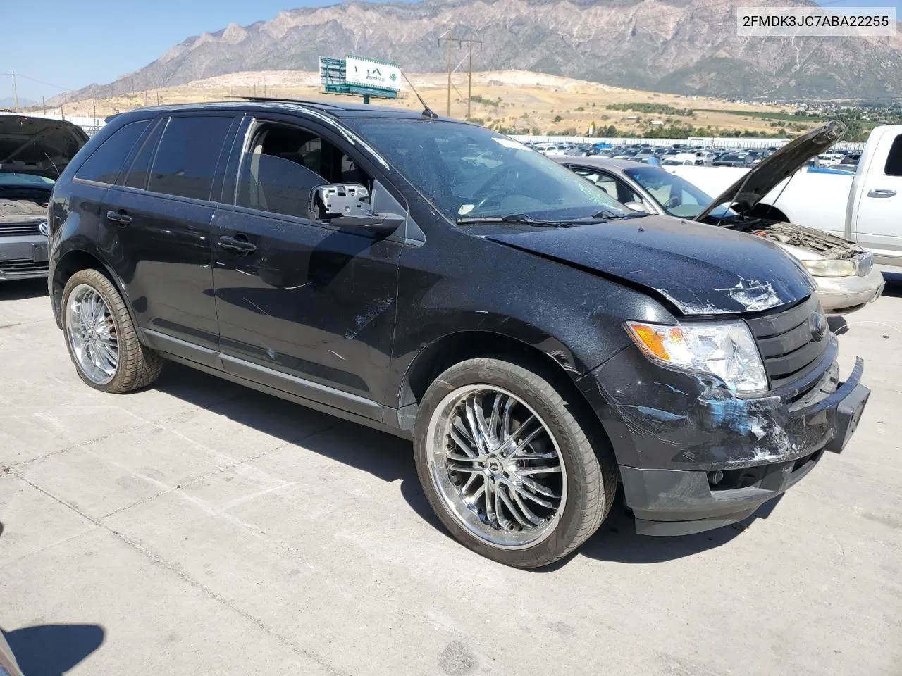 2010 Ford Edge Sel VIN: 2FMDK3JC7ABA22255 Lot: 70428764