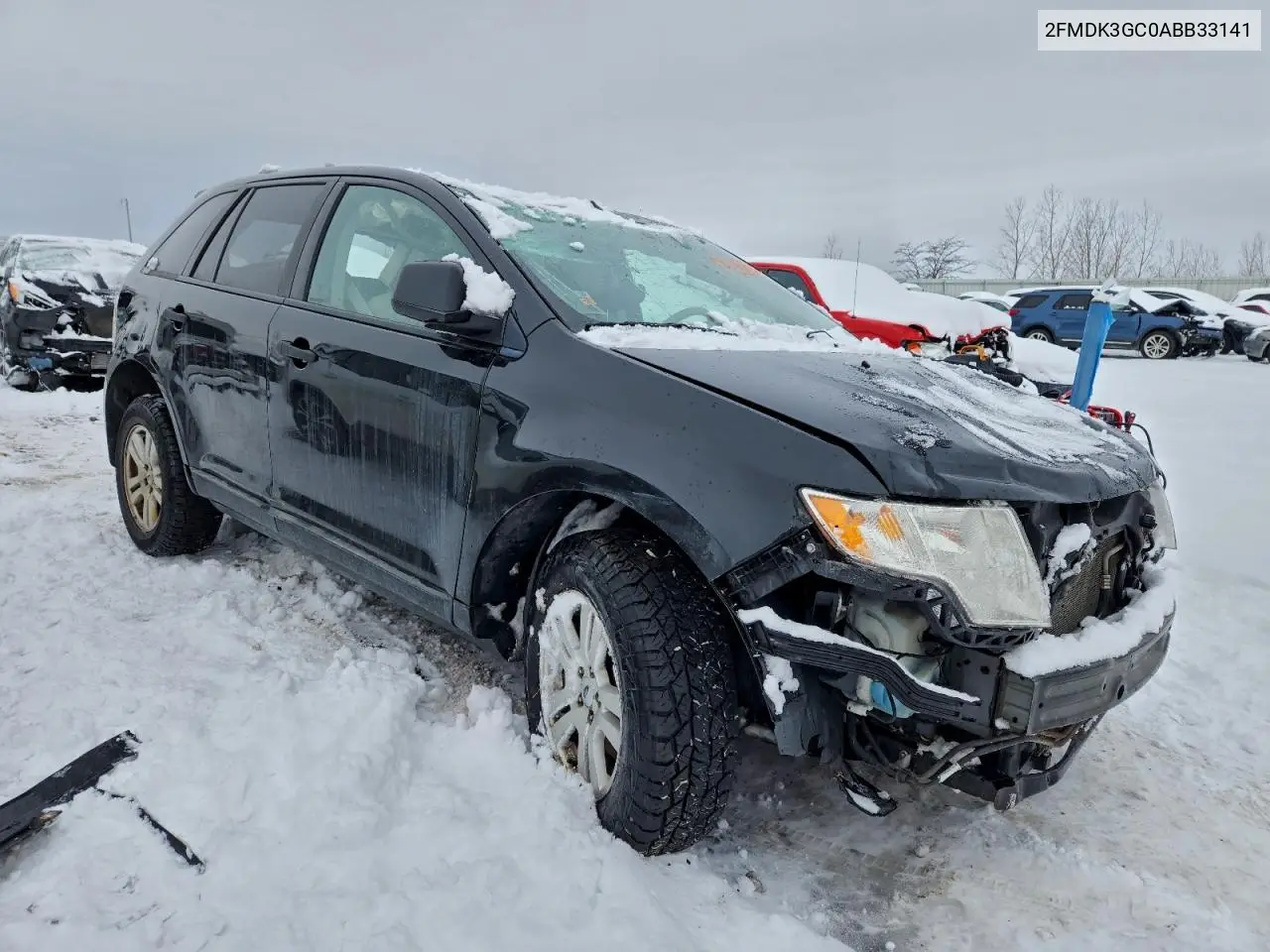 2FMDK3GC0ABB33141 2010 Ford Edge Se