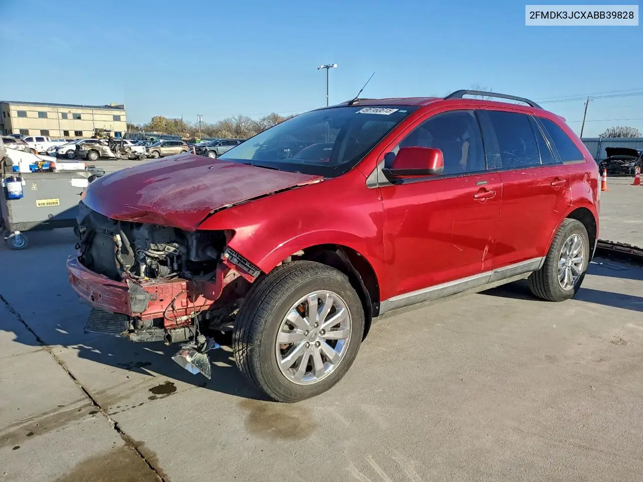 2FMDK3JCXABB39828 2010 Ford Edge Sel