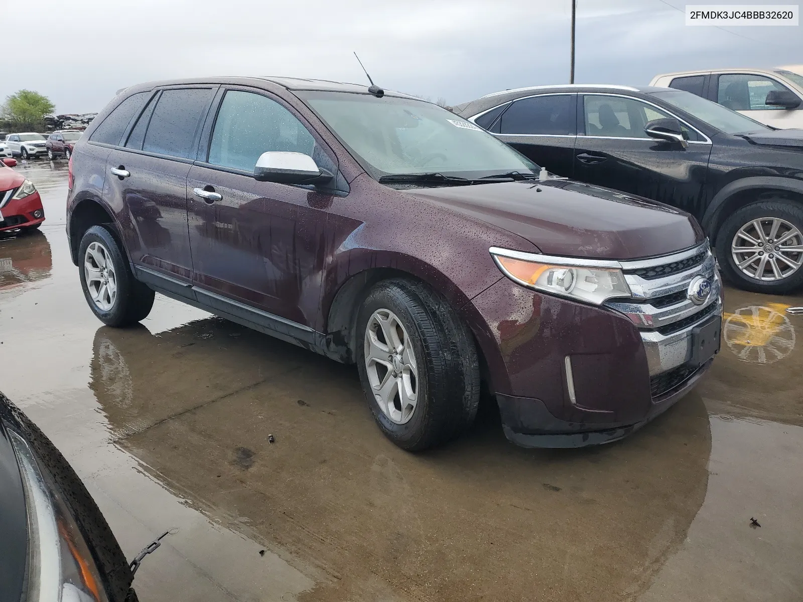 2011 Ford Edge Sel VIN: 2FMDK3JC4BBB32620 Lot: 45328224