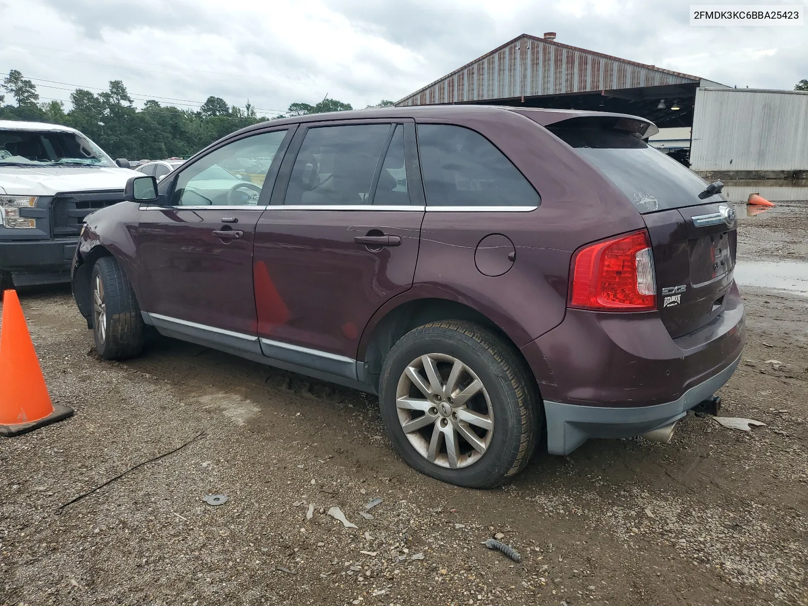 2FMDK3KC6BBA25423 2011 Ford Edge Limited