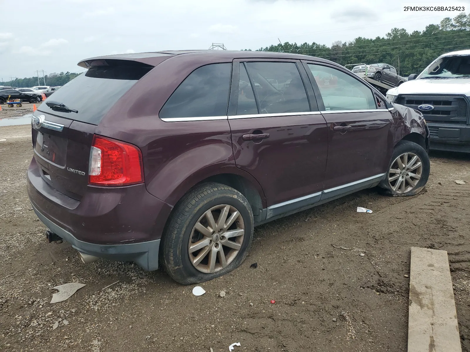 2011 Ford Edge Limited VIN: 2FMDK3KC6BBA25423 Lot: 59511644