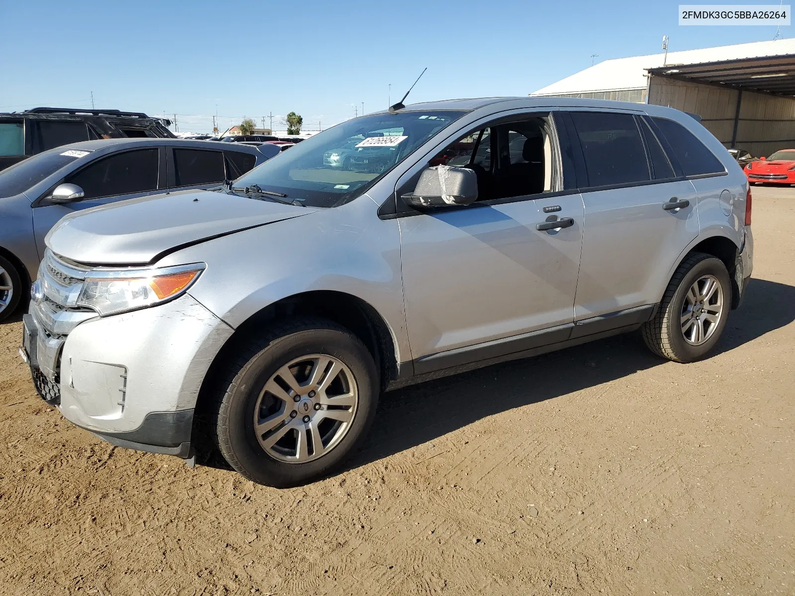 2011 Ford Edge Se VIN: 2FMDK3GC5BBA26264 Lot: 61266954