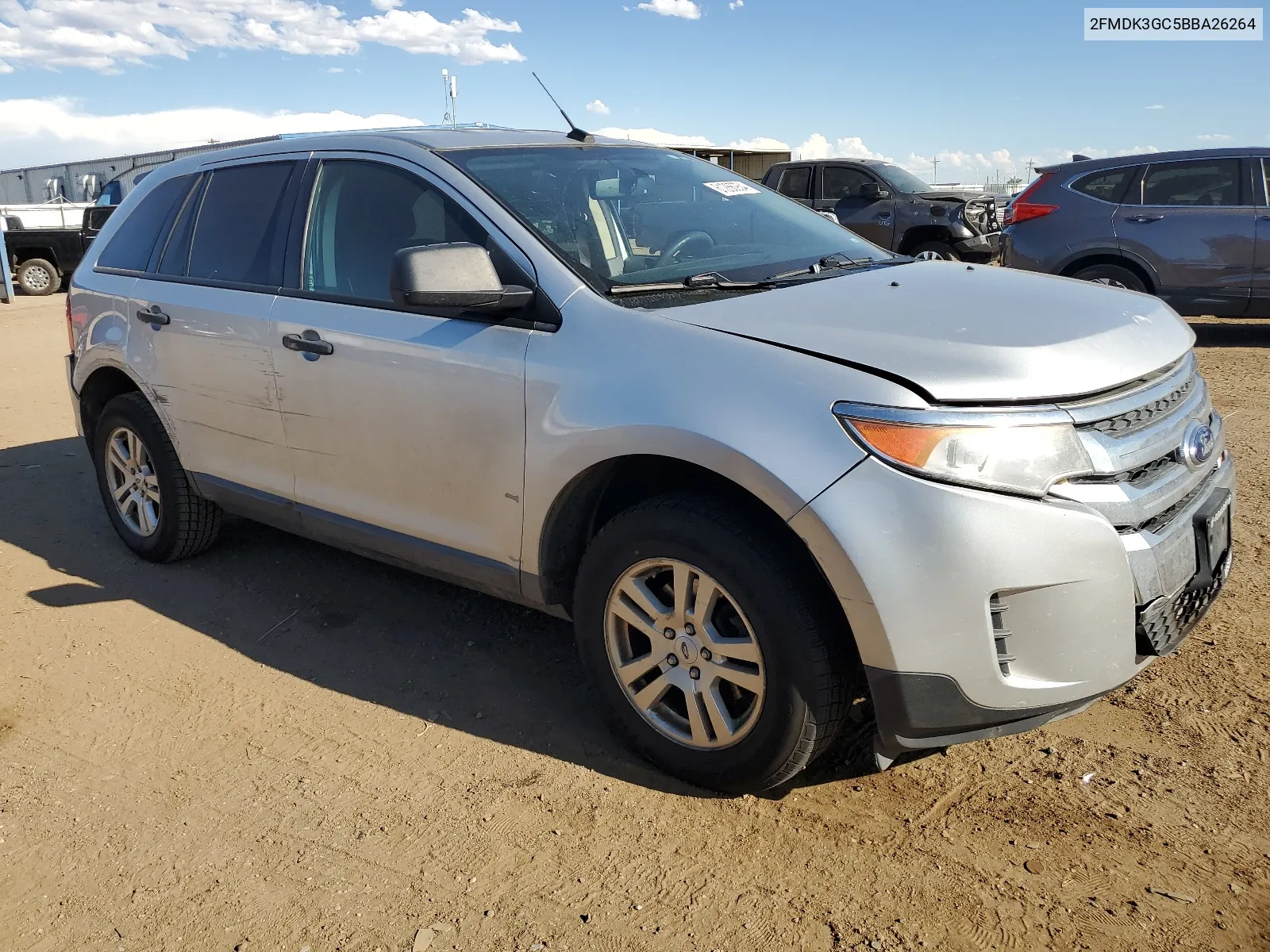 2011 Ford Edge Se VIN: 2FMDK3GC5BBA26264 Lot: 61266954