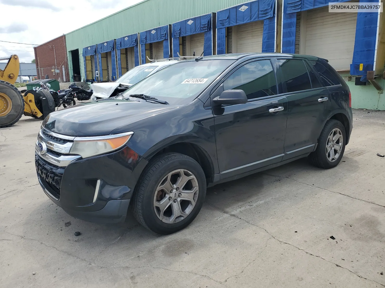 2011 Ford Edge Sel VIN: 2FMDK4JC7BBA39757 Lot: 64212654