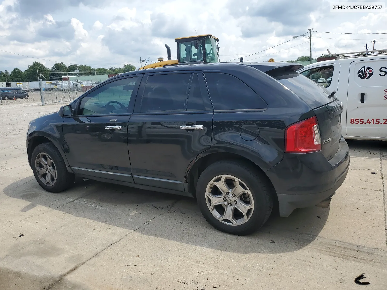 2011 Ford Edge Sel VIN: 2FMDK4JC7BBA39757 Lot: 64212654