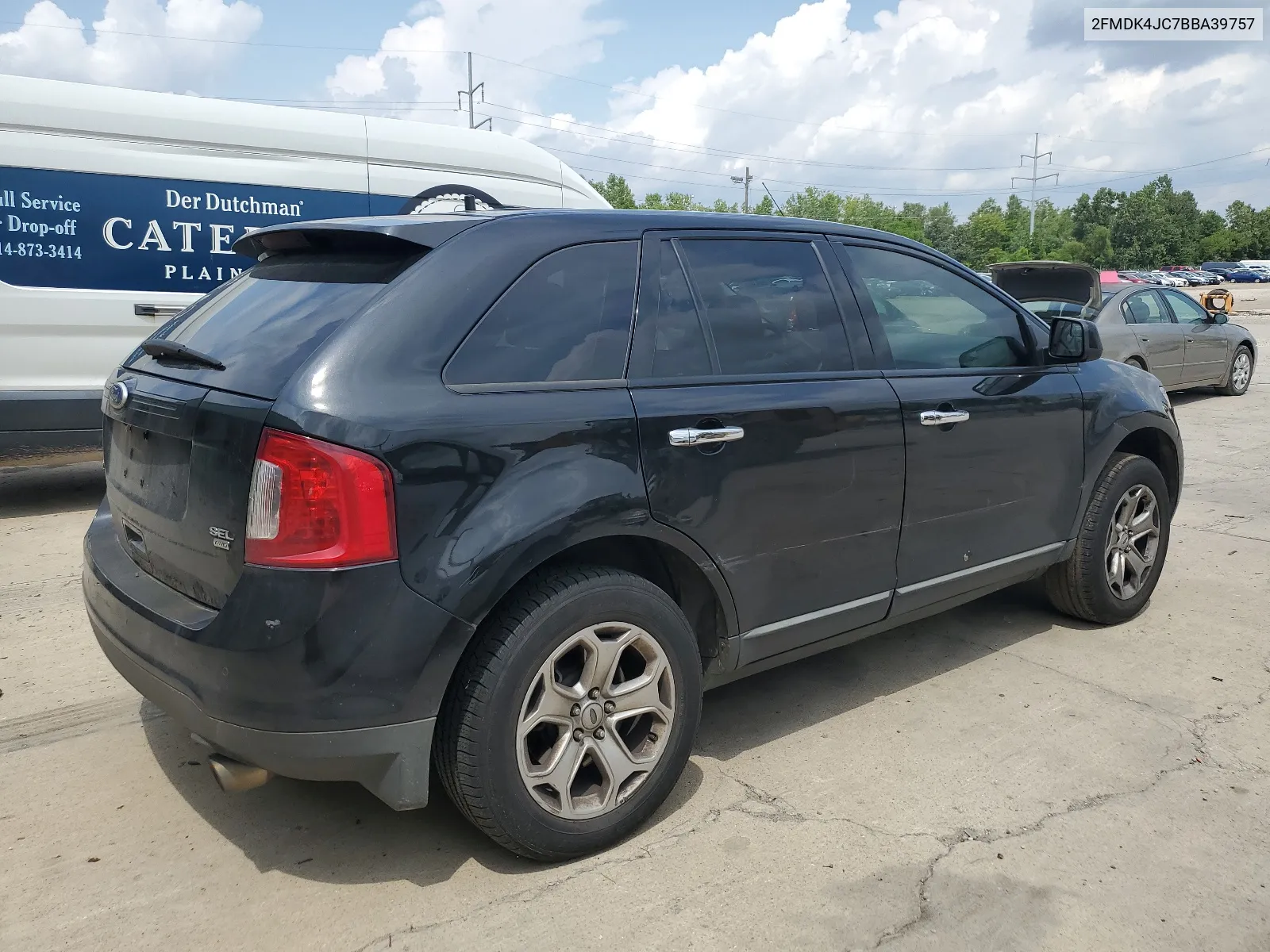 2011 Ford Edge Sel VIN: 2FMDK4JC7BBA39757 Lot: 64212654