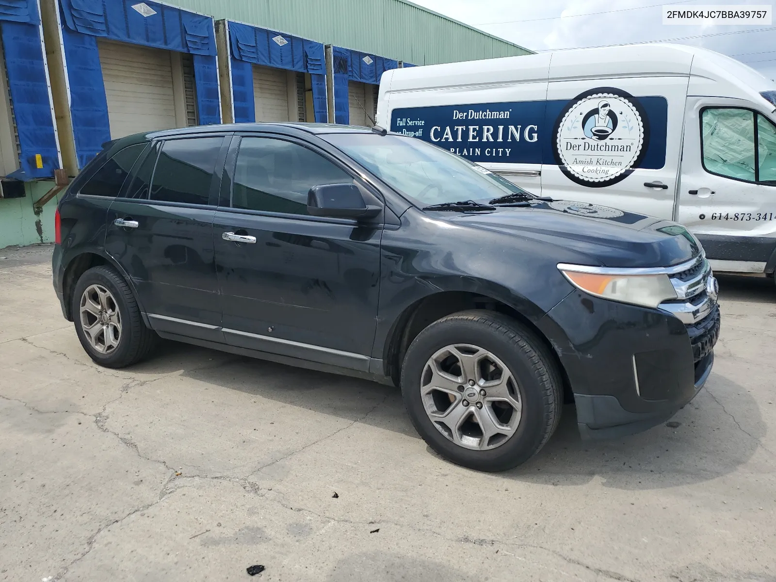 2011 Ford Edge Sel VIN: 2FMDK4JC7BBA39757 Lot: 64212654