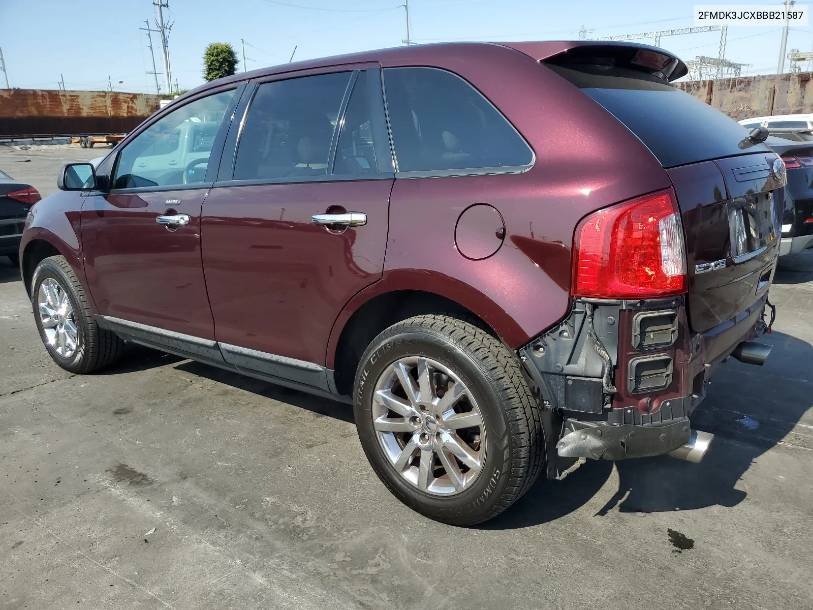 2FMDK3JCXBBB21587 2011 Ford Edge Sel