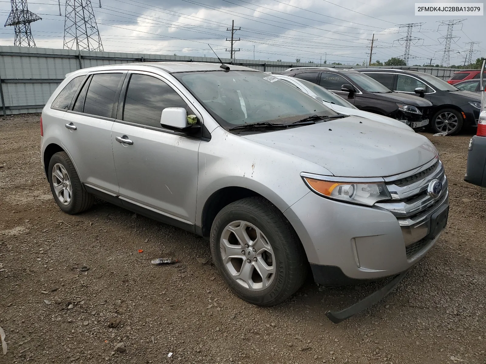 2011 Ford Edge Sel VIN: 2FMDK4JC2BBA13079 Lot: 64626444