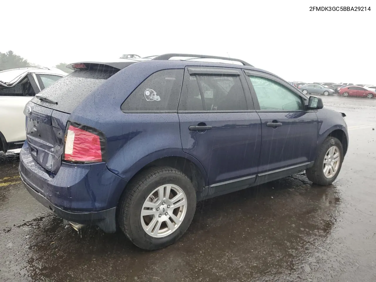 2011 Ford Edge Se VIN: 2FMDK3GC5BBA29214 Lot: 66854634